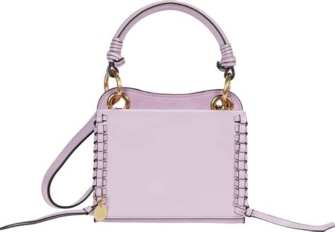 See by Chloe Tilda Mini Crossbody Cross Suede Lavender Mist 